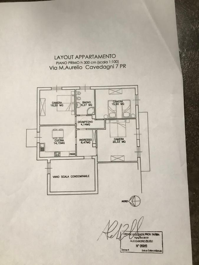 B&B Ospedale Maggiore Parma Affittacamere Zewnętrze zdjęcie